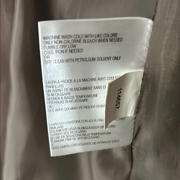 *SOLD* Brown Double-Breasted Trench Coat - Picture 10 of 10